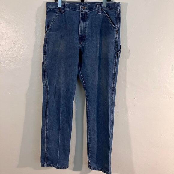 Vintage Y2K Blue Denim Carpenter Workwear Jeans‎ - Picture 1 of 7